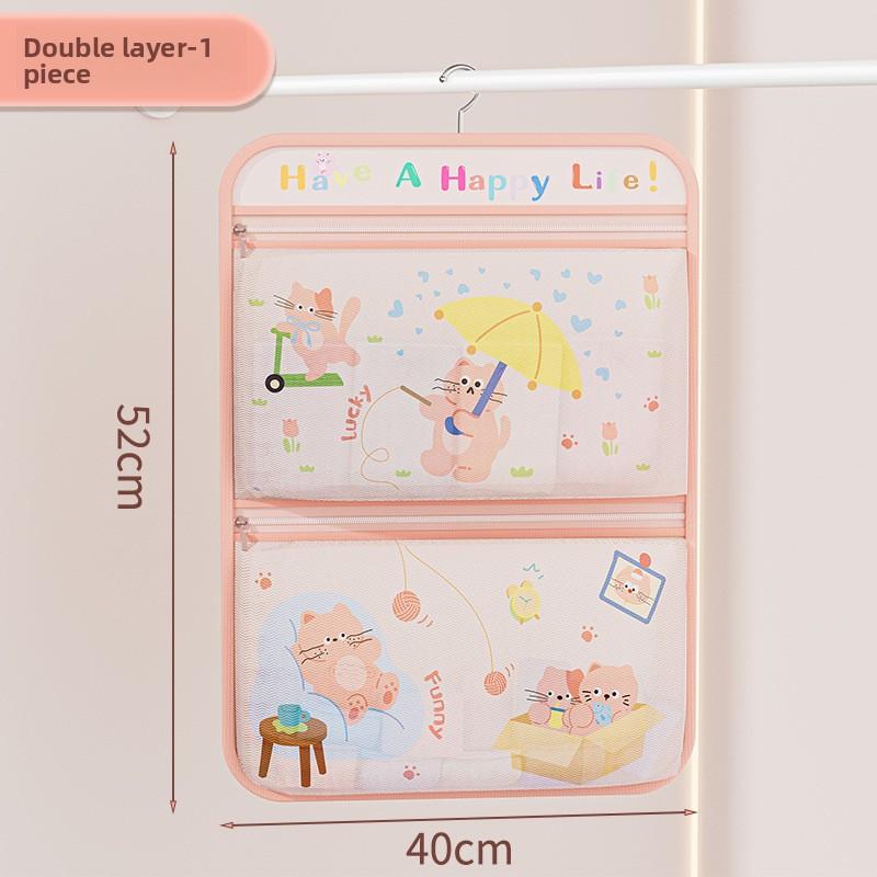 Многослойный подвесной органайзер для хранения носков, нижнего белья, дверь шкафа