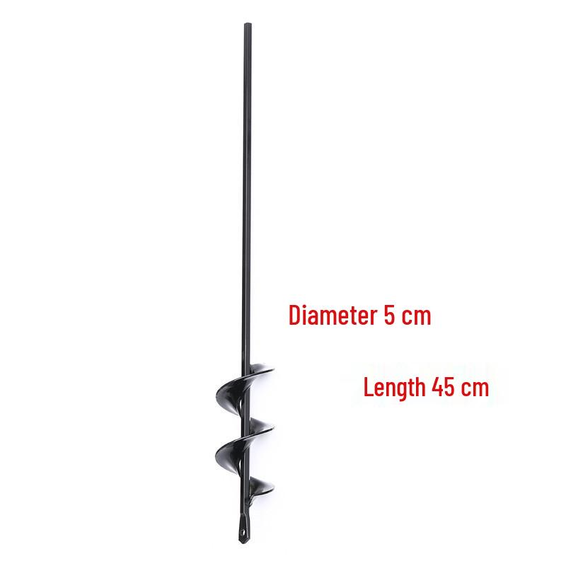 Electric Drill Bit Auger for Soil Loosening, Planting, and Digging Holes