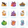 50pcs Halloween Pumpkin Monster Motorcycle Car Graffiti Sticker Trunk Water Cup DIY Sticker Decal