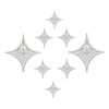 8Pcs 10/18inch Four-pointed Star Foil Balloon Wedding Baby Birthday Party Decorations Background Aluminum Star Balloon