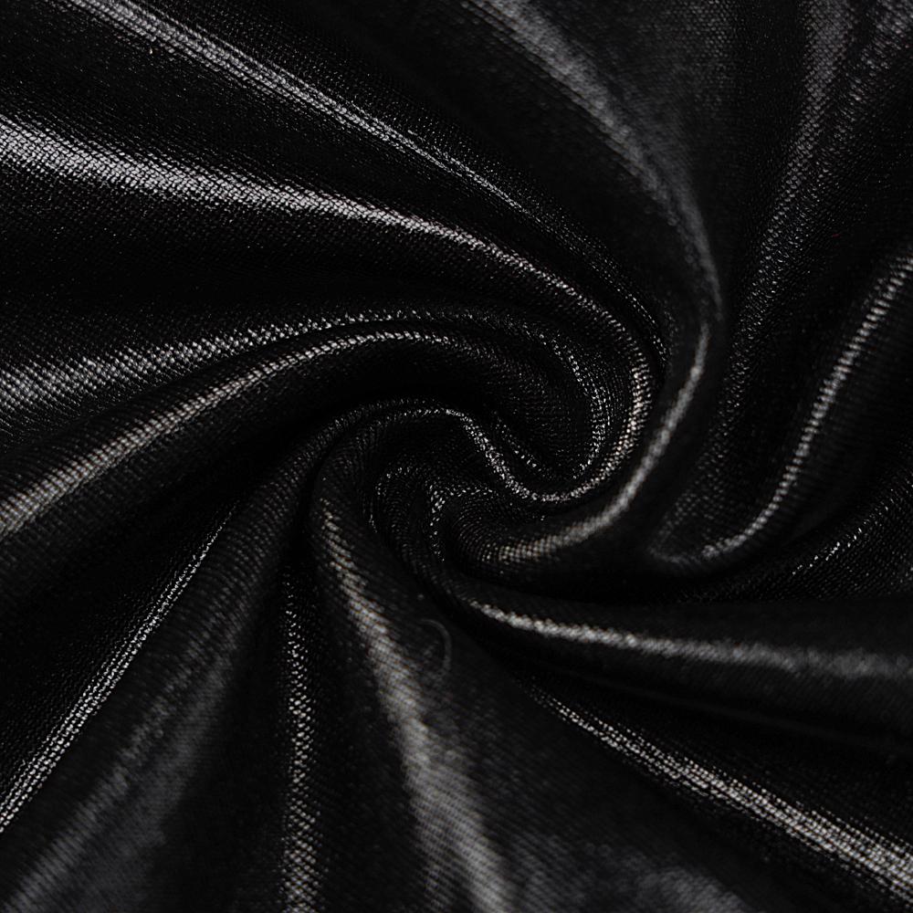 Мини-платье из искусственной кожи, водолазка с рюшами и длинными рукавами, облегающая повязка, сексуальная уличная одежда, элегантная вечерние, осенне-зимняя клубная одежда