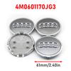 For Audi  A84Pcs 60mm 61mm 68mm 69mm 77mm Car For Audi A5 A4 A6 A6L A8 Q7 A4L A3 Q5L A1 A3 C5 A6 Q7 Emblem Wheels Hub Cap Set Rim Dust Cover