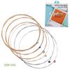 Super Light Hexagonal Alloy Acoustic Guitar Strings with 85/15 Phosphor Bronze