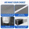 Mesh Window Air Conditioner Cover U-Shape Mesh Cover For Outdoor Air Conditioner Professional Grade Prevents Clogging AC
