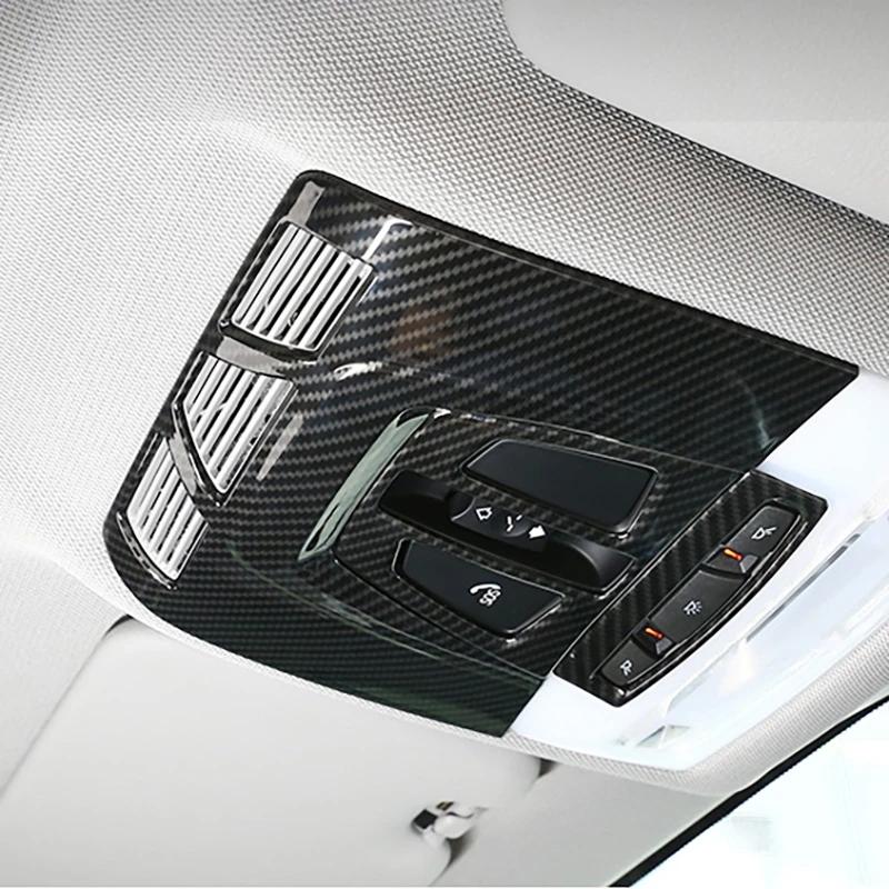 Car Front Reading Light Lamp Panel Cover Sticker Decoration For BMW F30 F34 F46 X1 F48 X5 F15 X6 F16 Auto Interior