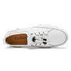 Genuine Leather Casual Men Loafers Comfortable Slip On Moccasins Flats Soft Daily Walking Driving Shoes