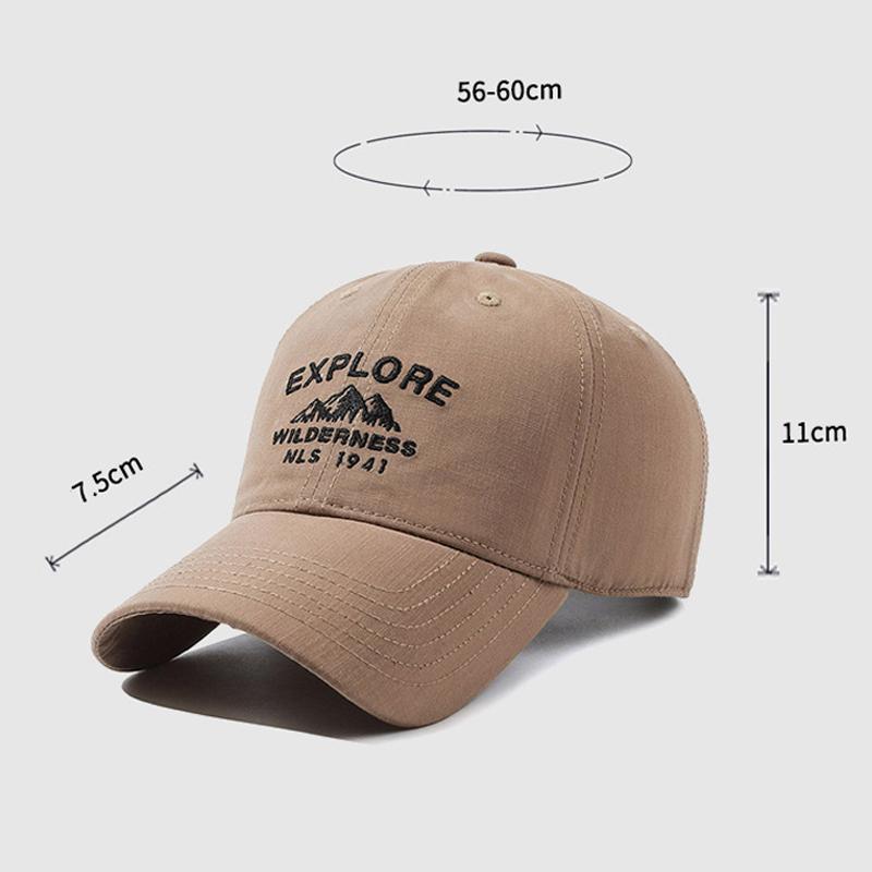 Весенне-летняя мужская бейсболка с вышивкой букв, женская панама с хвостиком, спортивная кепка на открытом воздухе, солнцезащитная шляпа от солнца