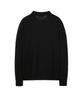 IL CORSO Wool Blend Cozy Polo Knit Black Iesw5F505Bk