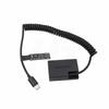 HangTon USB C To Dummy for Canon EOS R8 T6s T6i T7i X8i SL2 800D 9000D Camera PD LP-E17 9V/12V DR-E18