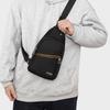 Нагрудная сумка, модная новая однотонная мужская нагрудная сумка, уличная повседневная модная сумка через плечо на одно плечо
