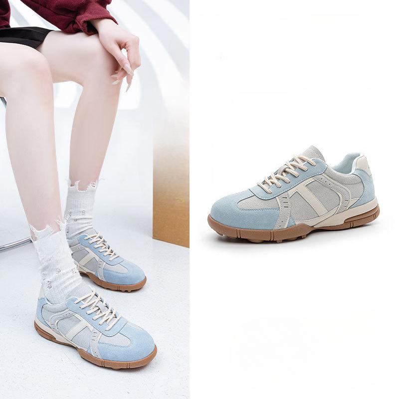 New Soft-soled Women's Versatile Retro Casual Single Shoes Low-top Breathable Sports Shoes