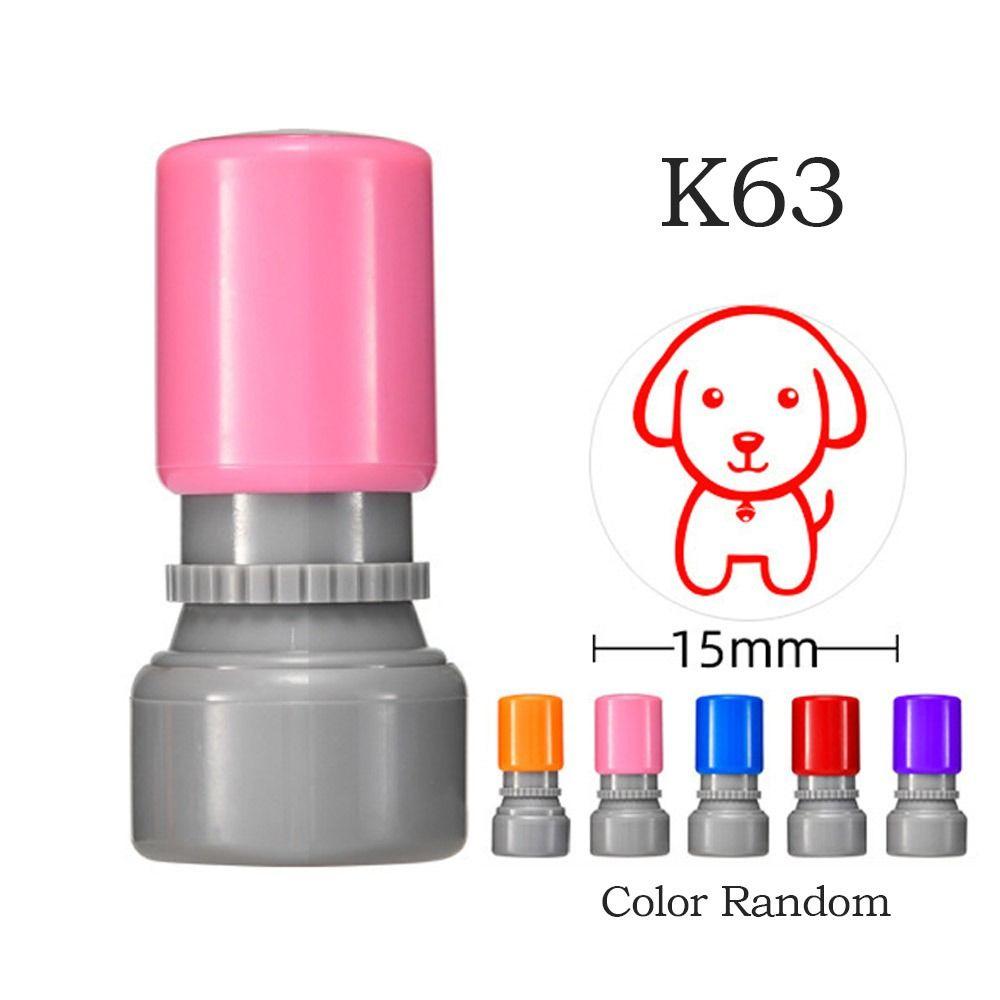 Color Random Plastic Golfer Gift Mark Seal Golf Stamp Marker Golf Accessories Golf Ball Stamper