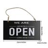 Double Sided Hotel Bulletin Board Reminder Signs Door Hanger Door Sign  Fitting Room