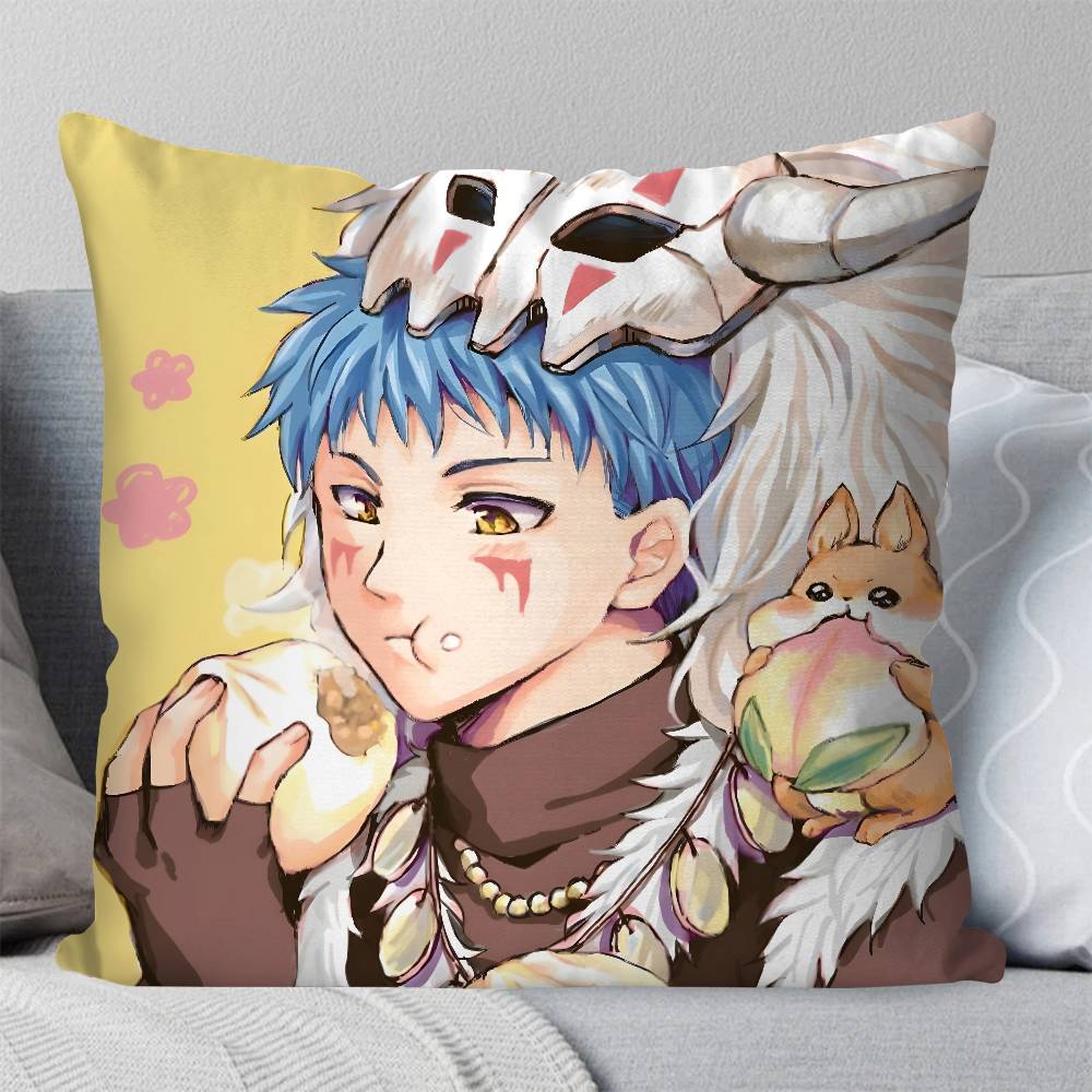 Shin Ah Anime Akatsuki No Yona Pillow Case Fashion Square Pillowcase Bedroom Sofa Room Ins Decoration Leisure