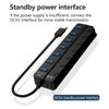 USB-концентратор 3.0 USB 2.0 Хаб Множественный USB-расширитель Разветвитель Высокоскоростной 4 / 7 Портов Выключатель Питания Многоцелевой Концентратор для Ноутбука ПК USB 3.0 Хаб для ПК Компьютерные Аксессуары