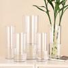 Fresh Flowers Transparent Flower Vase Shatterproof Tall Rustic Clear Vases  Wedding Decor