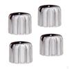4 Pieces Electric Peg Knobs Tuning Head Silver