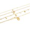 Titanium Steel Link Chain Necklace Trendy Summer Design New Fashion Pendant Clavicle Starfish Accessories Gold-color Anniversary