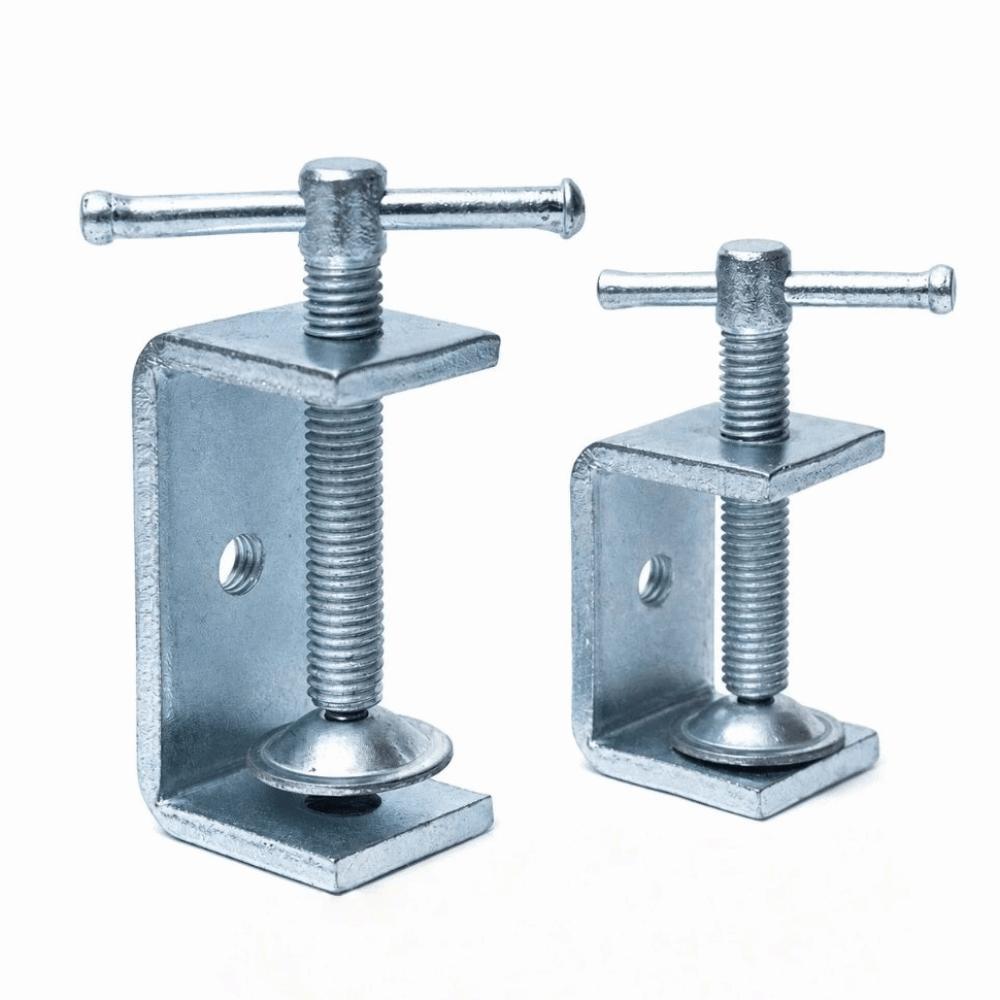 Zinc Plating C-clamp Adjustable Fixed Holder Clip High Quality Square Clamp Hardware Fasteners