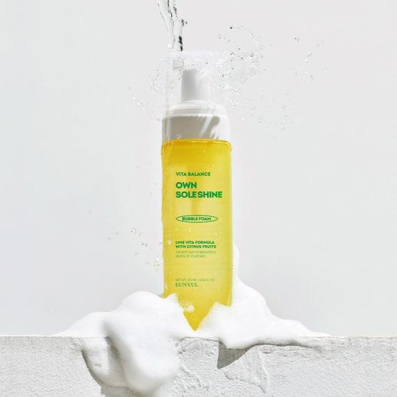 Eunyul Vita Balance Own Sol Shine Bubble Foam Cleanser 200 мл (3 варианта)