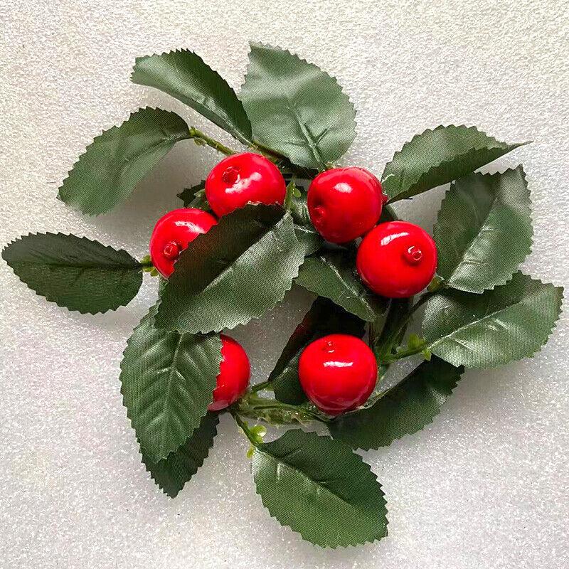Christmas Window Berry Pine Small Wreath Hanging Decorations XMAS Home Garland