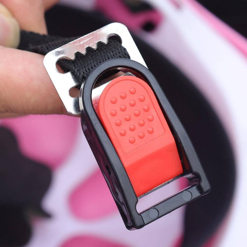 2pcs/set Motorcycle Helmet Buckle Adjustable Plastic Clip Electric Scooter Helmet Fixing Buckles Helmets Accessories