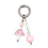 Художественный гриб с бусинами Брелок Акриловый Прочный Мастерство Стильный Шарм для сумки Автоаксессуар Декорация