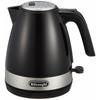 DeLonghi De'Longhi Electric Kettle Active Series KBLA1200J-BK Italian Design 1.0L One Push Open Foreign Matter Prevention Filter Easy To See Water Met