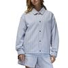 XA Ma Maniére Collaboration Удобная модная полосатая куртка с длинным рукавом Куртки унисекс Light-Armory-Blue HF4354-440