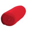 Fitted Sheet - Natural - 140x190 Cm - 100% Cotton - 25 Cm Pocket - Plain Red