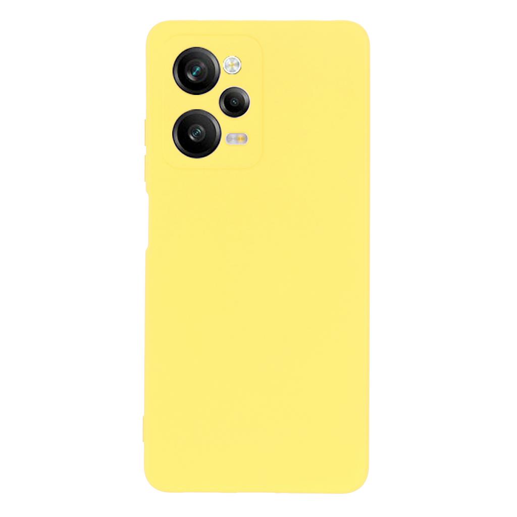 Phone Case for Xiaomi Redmi Note 12 Pro Speed 5G/Poco X5 Pro 5G Liquid Silicone Soft Lining Cover with Strap