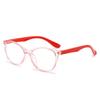Anti-Blue Light Glasses Exquisite Round Children Eyewear Luxury Kid Eyeglasses Blue Light Blocking Boy Girl Computer Eyeglas