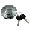 Universal Aluminum Alloy Motorcycle Locking Fuel Cap ATV Gas Fuel Tank Cap Cover Easy To Install