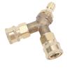 Heavy Duty Pressure Washer Tee Brass Pressure Washer Coupler  Water Line Accessory Use