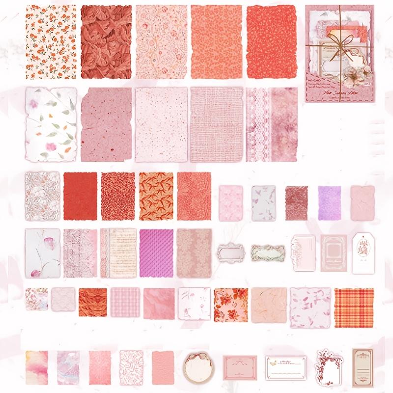 100 шт./пакет Материал Бумага Серия Почта Ретро Цветок Бабочка Материал Бумага Несколько Сценариев DIY Заметки Альбом Украшение