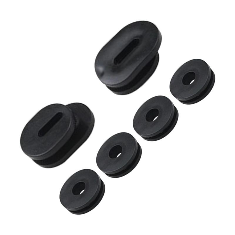 Прокладка обтекателя мотоцикла 6 шт. сменные аксессуары для обтекателей капот резиновые прокладки боковой крышки обтекателя мотоцикла