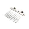 Stainless Steel Car Racing Mount Bonnet Hook Pin Lock Latch Spring Fastener Kit