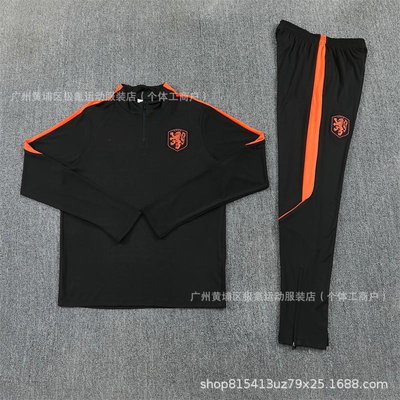 Argentina National Team Training Top Half-Zip Long Sleeve Soccer Jersey Fall Winter