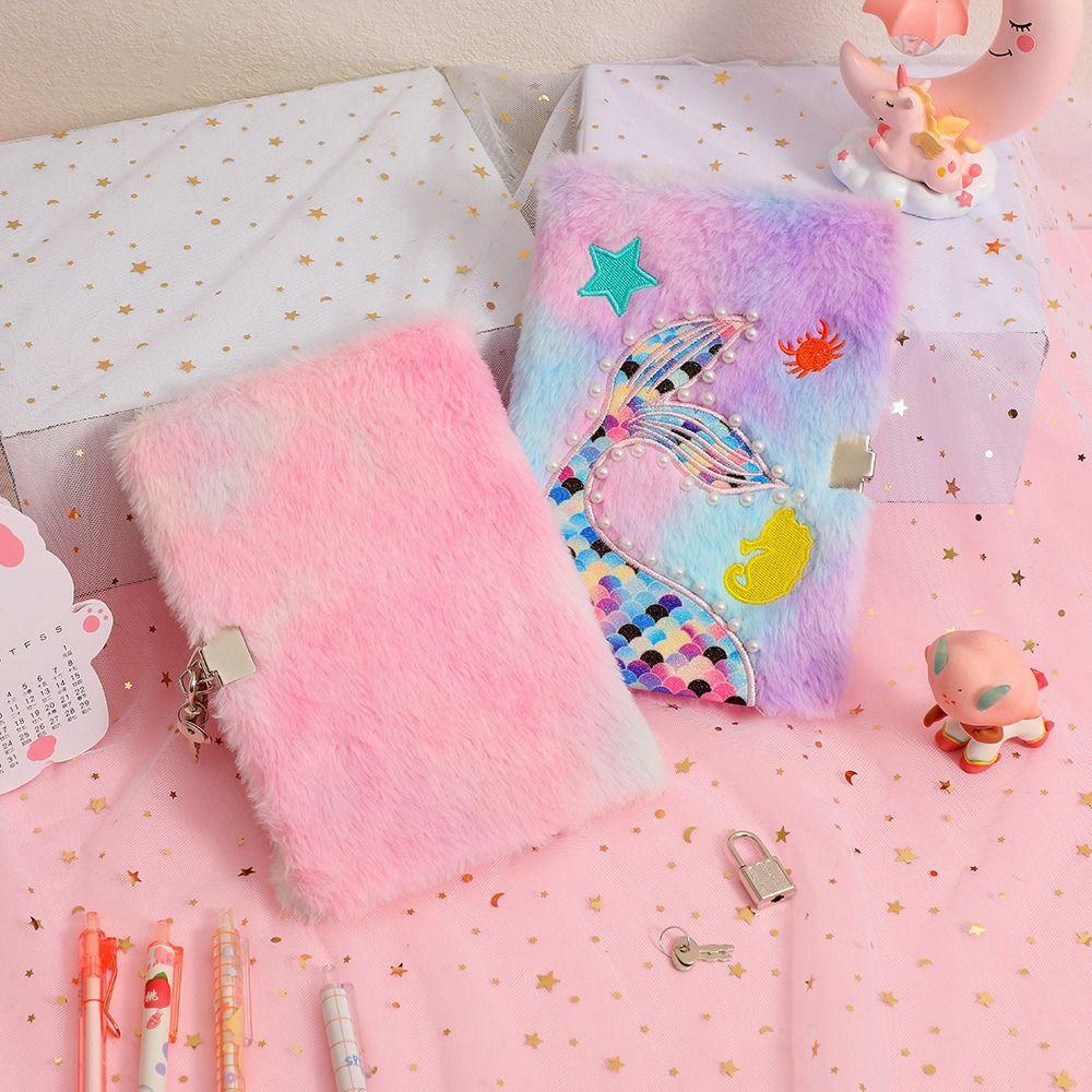 Ежедневник Fish Tail Furry Notepad Дневник Блокнот A5 Kawaii Книги Офис Школа