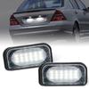 2 шт. Светодиодная подсветка номерного знака для Benz S203 W211 S211 W219 C219 R171 C E-Class Фонарь номерного знака