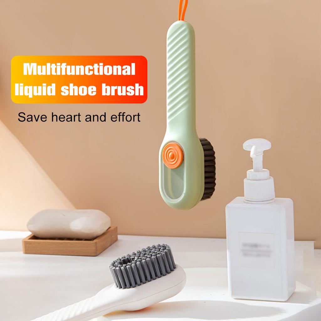 FONKEN Многофункциональные жидкие щетки для чистки обуви, дозатор мыла, щетка для чистки обуви, бытовой инструмент для чистки