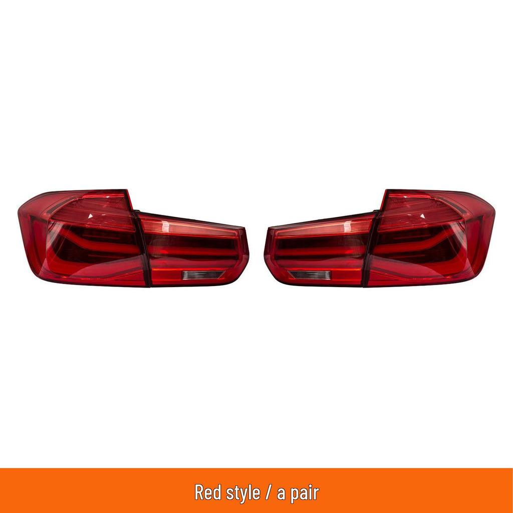 Совместимо с BMW 3 серии F30/F35 2013-2018 гг. Задний светодиодный последовательный сигнал поворота, дневной ходовой огонь, стоп-сигнал в стиле MP.