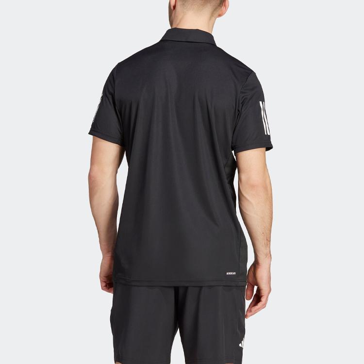 Adidas Мужская теннисная рубашка-поло Club Performance Quick-Dry, черная IS2294