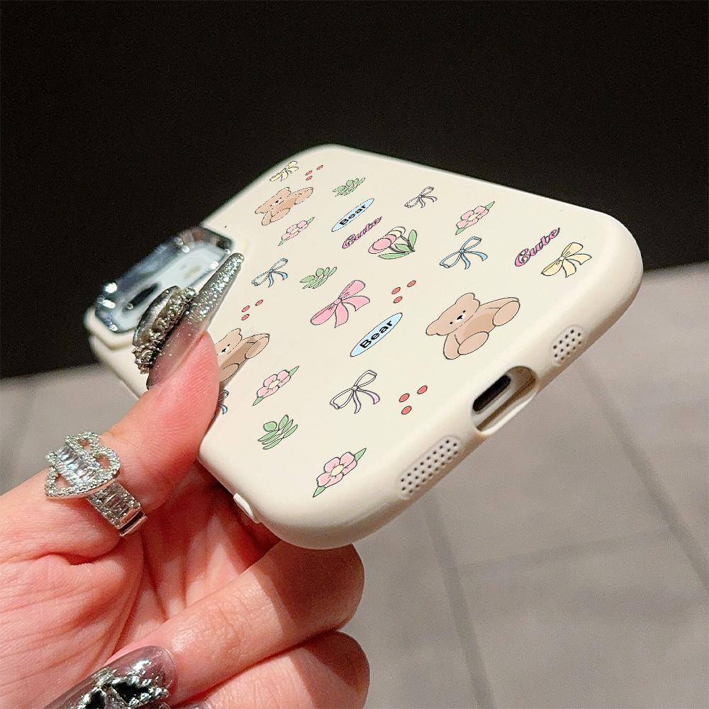 Solid Color Silver Edge Lens Soft Liquid Silicone Shockproof Phone Case for iPhone Samsung Huawei Honor Xiaomi Redmi OPPO Realme Vivo Infinix Tecno