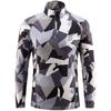 Mens Long Sleeve Quick Dry Cycling Jersey Outdoor Hiking Running Sport Top