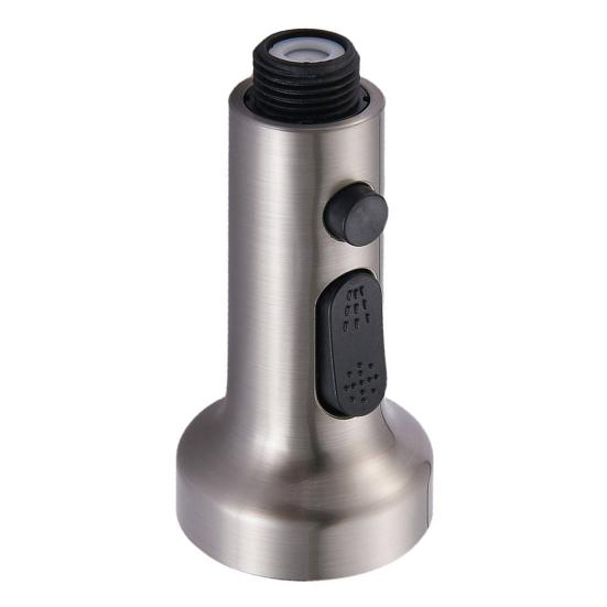 Сменная распылительная головка с выдвижным механизмом, нержавеющая, универсальная, простая установка, 3-функциональный смеситель для раковины, насадка для распылительной головки, кухонный инструмент