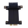 Кабель-райзер PCIE 4.0 X1 90 градусов Папа-Мама Полная скорость Без потерь Гибкий Кабель-удлинитель для видеокарты GPU Gen 4