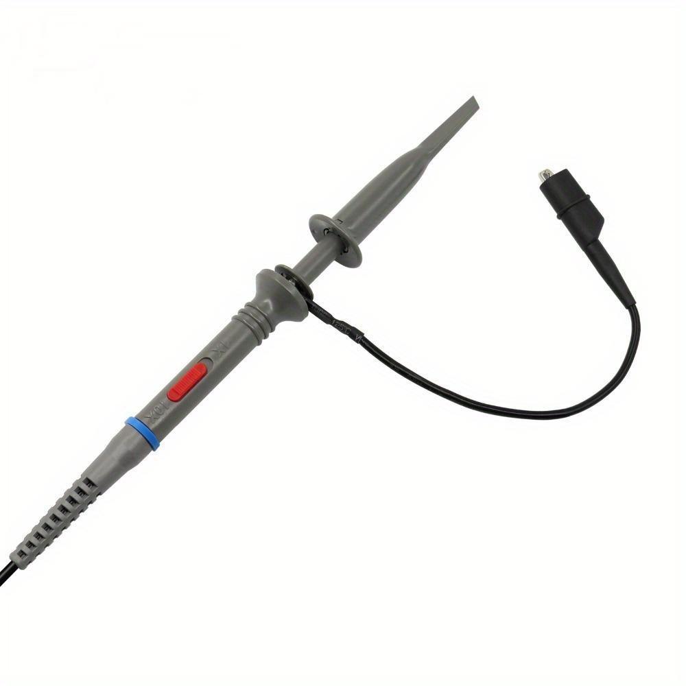 2pc P6100 Oscilloscope Probe 1X/10X Adjustable Attenuation 100MHz Bandwidth Leads Switchable Input Voltage Osciloscope Probes