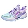 Luminous Fluorescence Friction Will Ring Basketball Shoes Junior High School Students Actual Combat Indoor and Outdoor Competition Training Sports