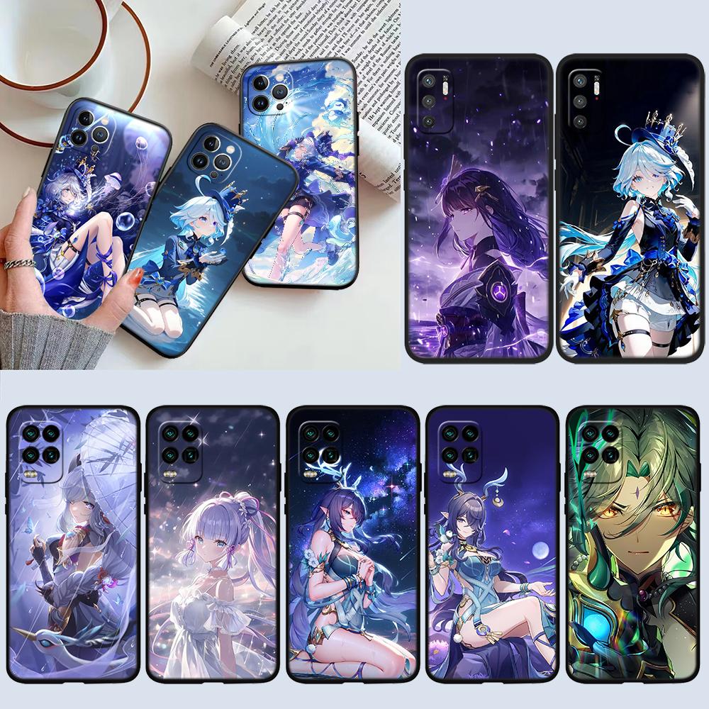 NH29 Genshin Impact New High-End Shell Phone Case for Xiaomi Poco C40 C50 C51 C55 C65 C71 C75 F3 F5 F6 F7 M2 M3 Pro Ultra